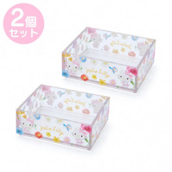 Boîte Empilable Transparente Set Hello Kitty Sanrio Remote Life Support
