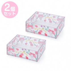 Boîte Empilable Transparente Set My Melody Sanrio Remote Life Support