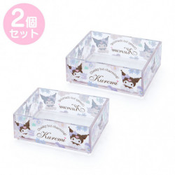 Clear Stackable Box Set Kuromi Sanrio Remote Life Support
