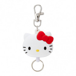 Reel Keychain Face Shaped Hello Kitty