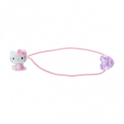Plush Hair Tie Pink Ver. S Hello Kitty Sanrio Heart