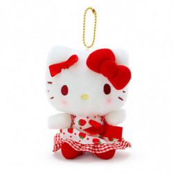 Plush Keychain Strawberry Dress Hello Kitty