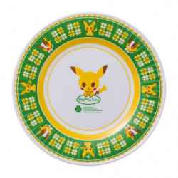 Assiette Mélamine Pikachu Verte Pokémon Time