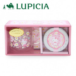 Flavored Tea And Glass Mug Set Hello Kitty Sanrio x Lupicia