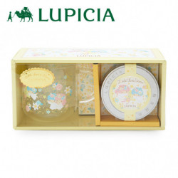 Flavored Tea And Glass Mug Set Little Twin Stars Sanrio x Lupicia