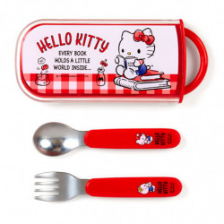 Spoon And Fork Set Talk Hello Kitty