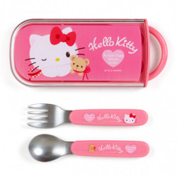 Spoon And Fork Set Bear Hello Kitty