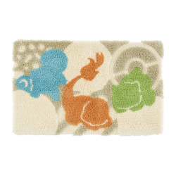 Bath Mat Partner Pattern Pokémon x Suminoe