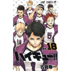 Manga Haikyu !! 18 Jump Comics Japanese Version