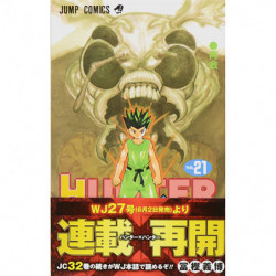 Manga HUNTER x HUNTER 21 Jump Comics Japanese Version