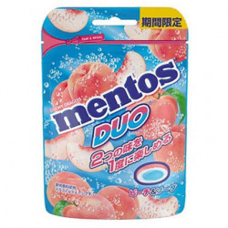 Candy Peach Soda Duo Mentos Kracie Foods