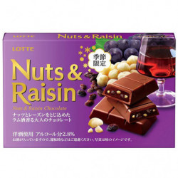 Chocolates Nuts And Raisin Lotte