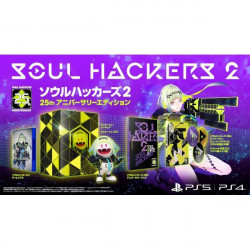 Game Soul Hackers 2 25th Anniversary DX Pack 3D Crystal Statue T-shirt M PS4 Limited Edition
