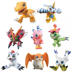 Figurines Digikore MIX Set Digimon Adventure