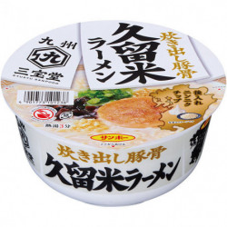 Cup Noodles Kurume Ramen Kyushu Sanpodo Sanpo Foods