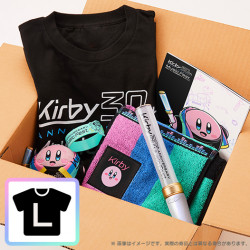 Manpuku Set T-Shirt Noir L Kirby 30th Anniversary Music Fest