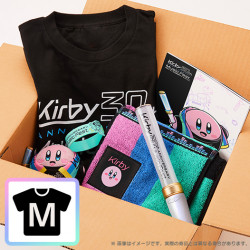 Manpuku Set T-Shirt Noir M Kirby 30th Anniversary Music Fest