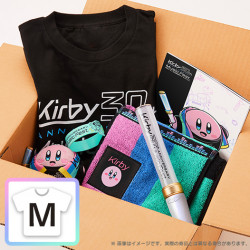 Manpuku Set T-Shirt Blanc M Kirby 30th Anniversary Music Fest