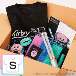 Manpuku Set T-Shirt Blanc S Kirby 30th Anniversary Music Fest