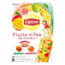 春日井製菓リプトンフルーツインティーキャンディ サワーフルーツ＆スイートフルーツ 61g