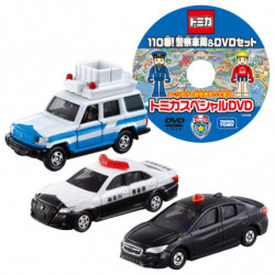 Mini Police Car DVD Set 110 TOMICA