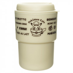 Mug Plastique Beige Logo RIVERS Pokémon Café