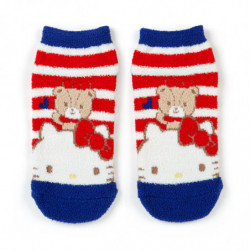 Mokomoko Warm Socks Hello Kitty Sanrio Border