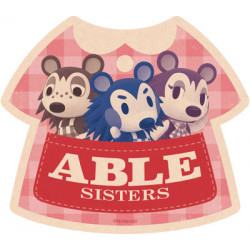 Autocollant Voyage Able Sisters Animal Crossing