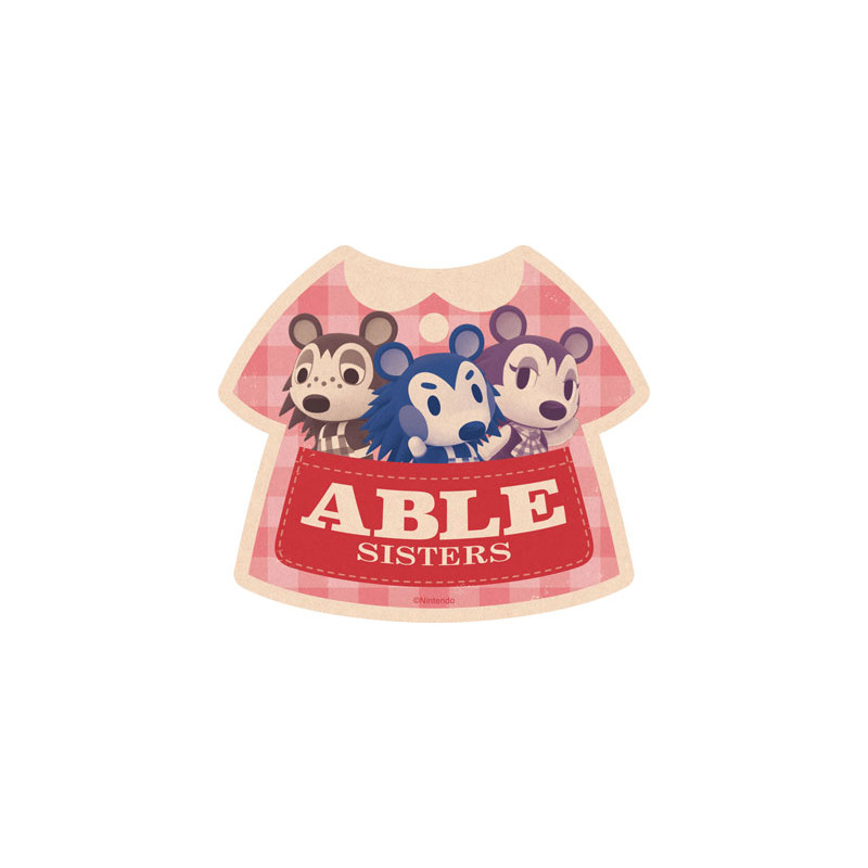 Travel Sticker Able Sisters Animal Crossing - Meccha Japan
