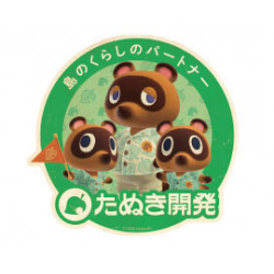 Travel Sticker Tanuki Development Animal Crossing