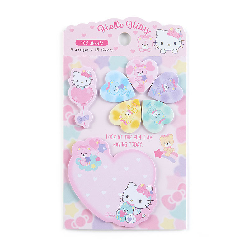 Hello Kitty Seals in Mini Zip Case Sticker  Sanrio Official JAPAN