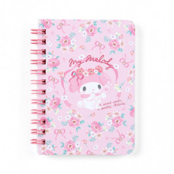 Ring Notebook B7 Flowers My Melody
