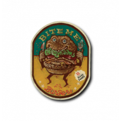 Sticker Burger B-SIDE LABEL