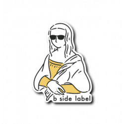 Sticker Mona Lisa Glasses Ver. B-SIDE LABEL