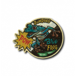 Sticker Blue Frog