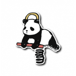 Sticker Yugu Panda B-SIDE LABEL