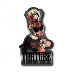 Sticker Torture Heretic Fork 2 B-SIDE LABEL
