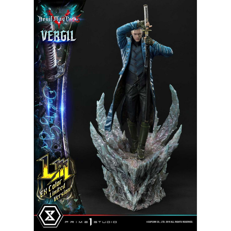 Figure Vergil EX Color Devil May Cry 5 Ultimate Premium Masterline Limited  Edition - Meccha Japan