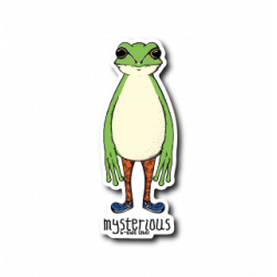 Sticker Mysterious Frog B-SIDE LABEL