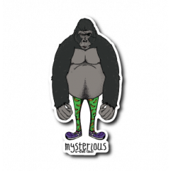 Sticker Mysterious Gorilla B-SIDE LABEL