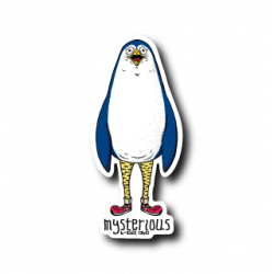 Sticker Mysterious Penguin B-SIDE LABEL