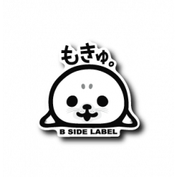 Sticker Mokyu Azarashi B-SIDE LABEL