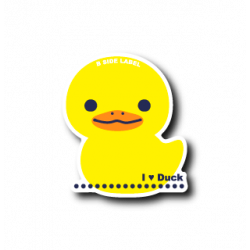 Sticker I Love Duck B-SIDE LABEL