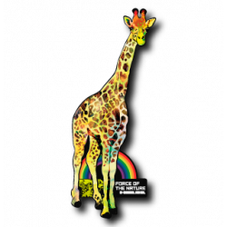 Sticker Force Giraffe B-SIDE LABEL
