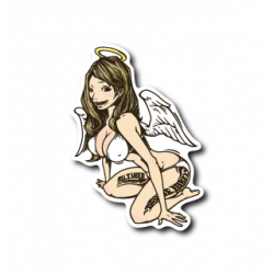 Sticker Angel Girl B-SIDE LABEL