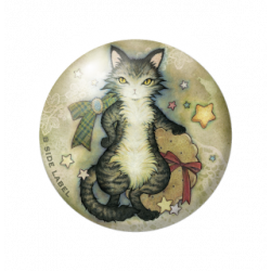 Small Badge Trump Cat B-SIDE LABEL