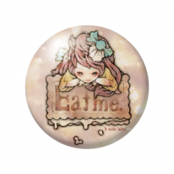 Small Badge Eat Me B-SIDE LABEL
