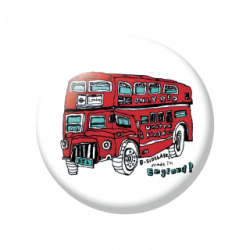 Petit Badge London Bus B-SIDE LABEL