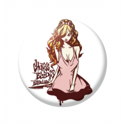 Small Badge Cherry Blood B-SIDE LABEL
