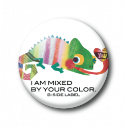 Small Badge Collage Chameleon B-SIDE LABEL